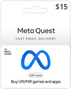 $15 Meta Quest Gift Card - Email Delivery