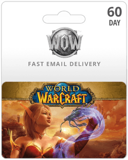 USA 60 Day World of Warcraft Game Card