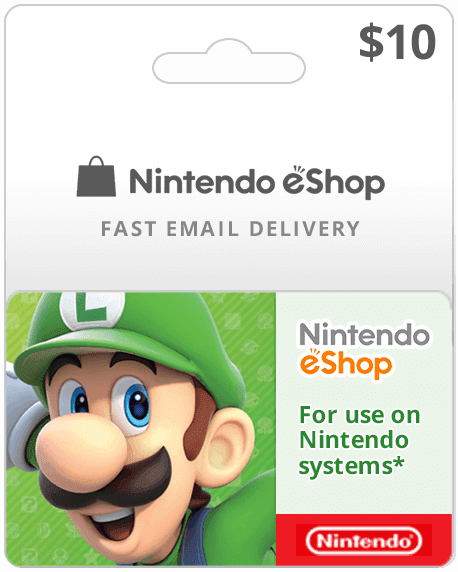 Buy $10 US Nintendo eShop Game Cards | Buy Wii Points Online