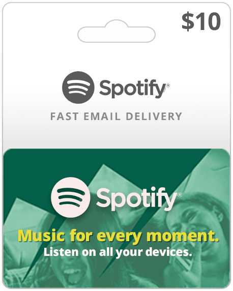 Spotify voucher sale online
