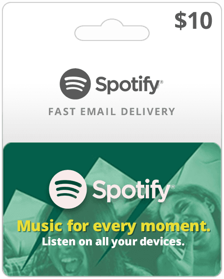 Spotify $10 eGift Card 