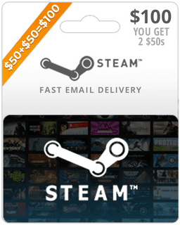 Steam Gift Cards US, $5 - $100