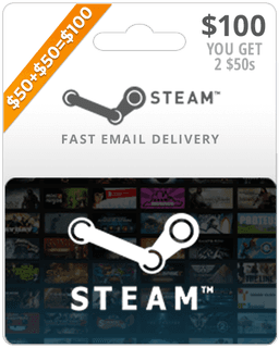 Steam Gift Cards US, $5 - $100