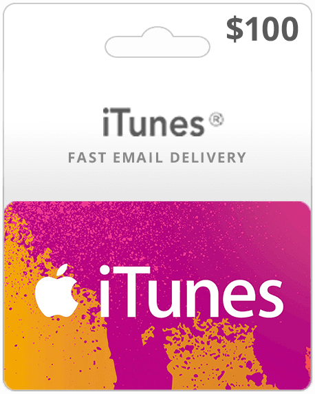 $100 USA iTunes Gift Card