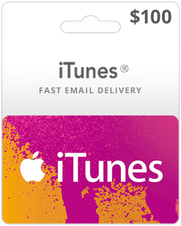 $100 USA iTunes Gift Card