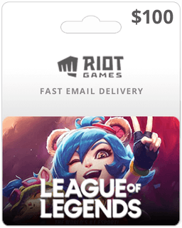 $100 League of Legends Card