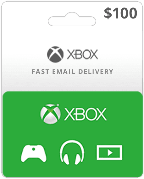 $100 XBOX Live Gift Card