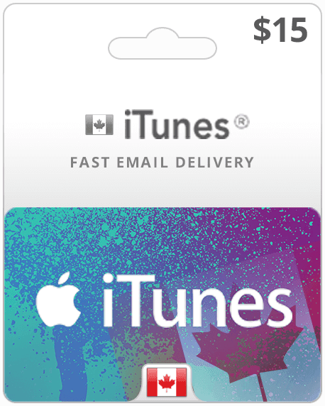 Apple+ITunes+Canada+Gift+Card+-+%2415 for sale online