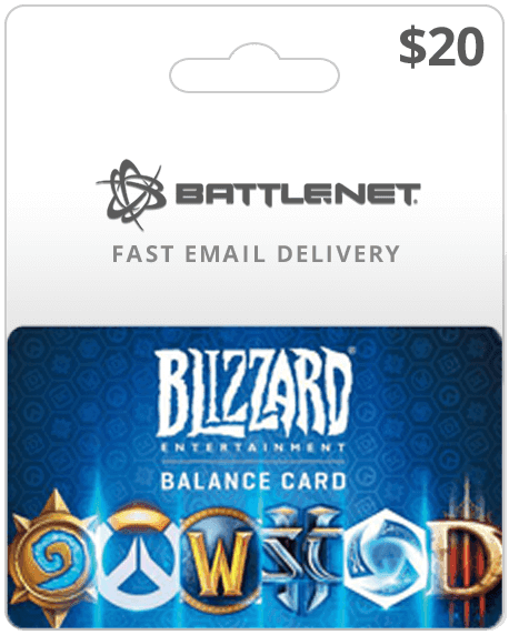 Battle.net Gift Card 20 USD - eGift Cards Nepal