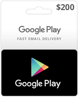 E voucher Google Play Gift Card, Packaging Type: Email, Size: Online