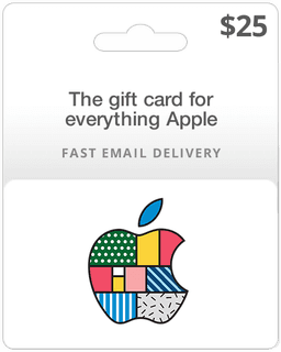 $25 Apple Gift Card - Apps, Games, Apple Arcade, And More (email