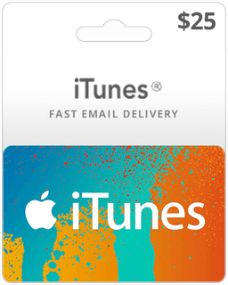 $25 USA iTunes Gift Card