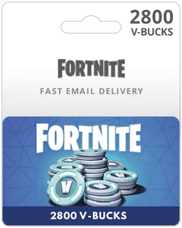 Fortnite: 2800 V-Bucks Gift Card