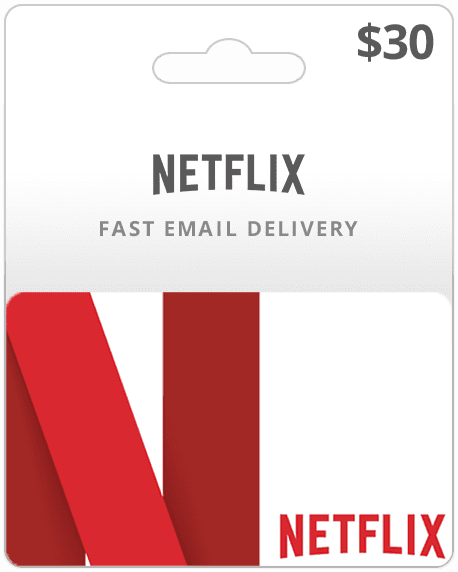 $30 Netflix Gift Card