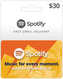 $30 USA Spotify Gift Card