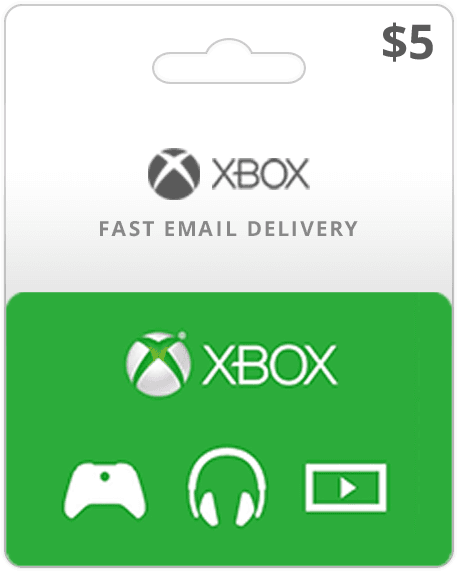 $5 XBOX Live Gift Card