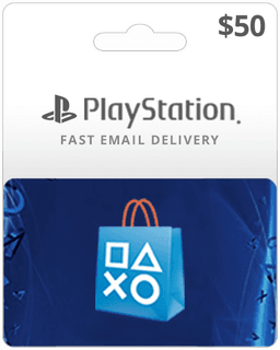 $50 PlayStation Store Gift Card 