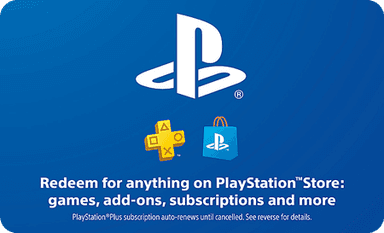 playstation store card