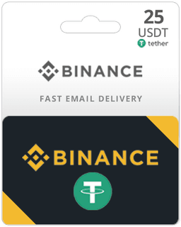 25 USDT Tether Binance Gift Card