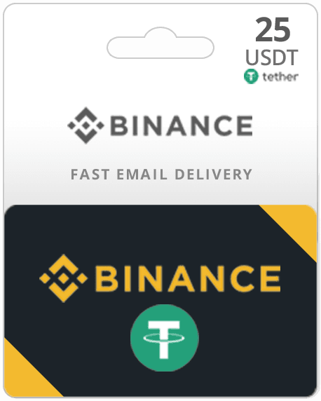 25 USDT Tether Binance Gift Card