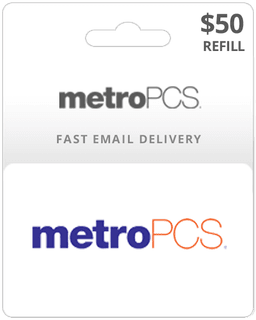 $50 Metro PCS Prepaid