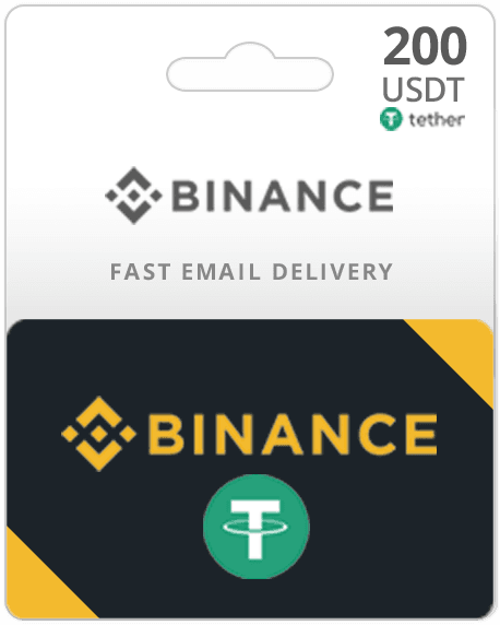 200 USDT Tether Binance Gift Card