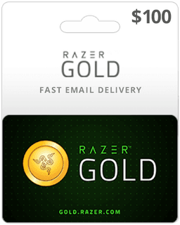 $100 Razer Gold Global Game Card