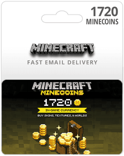 1720 Minecraft Minecoin Card (Email Delivery)