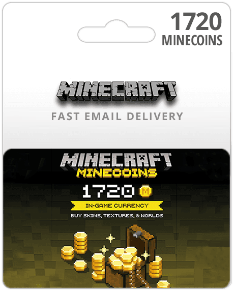 1720 Minecraft Minecoin Card (Email Delivery)