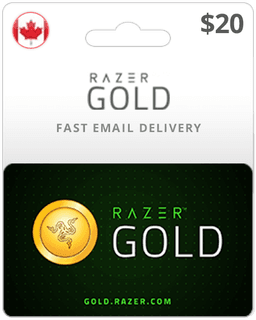 $20 Razer Gold Canada Game Card
