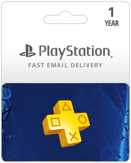 1 Year PlayStation Plus Membership Gift Card