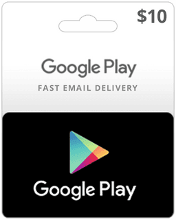 $10 US Google Play Card