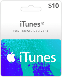 $10 USA iTunes Gift Card