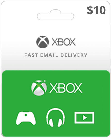 overschot borduurwerk heilig Buy $10 Xbox Gift Cards with Email Delivery | Xbox Live Gold Card