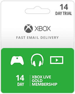 14 Day Trial Xbox Live Membership
