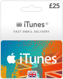 $25 UK iTunes Gift Card