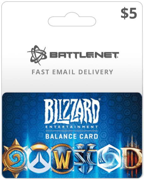 $5 Blizzard Game Card
