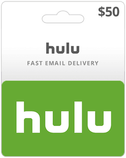 $50 Hulu Gift Card