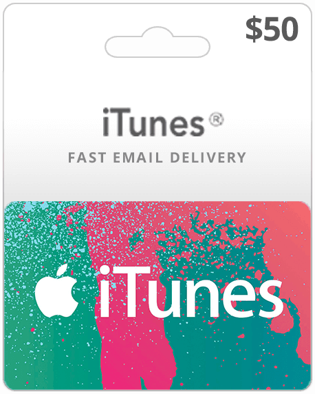 $50 USA iTunes Gift Card