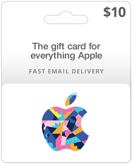 Apple US - 10 USD - Digital Gift Card [UNITED STATES]