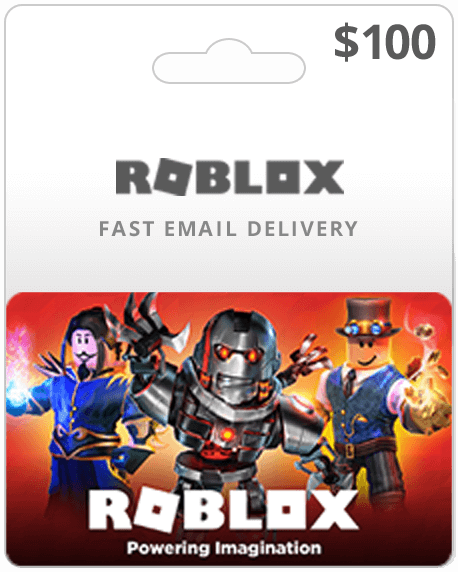 Compre barato💲 Roblox Gift Card 100 USD em 💎