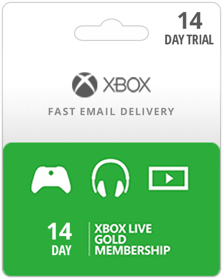 metalen opschorten Robijn 14 Day Trial | Xbox Live Gold Card Instant Email Delivery
