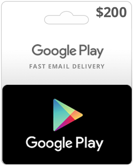 Gift Card Google Play 200 reais - Código Digital - Playce - Games & Gift  Cards 