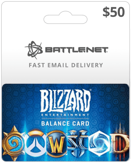 BattleNet Gift Card 50 € Buy