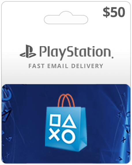 PSN Card Codes, Buy PlayStation Gift Card $50 (USD) (USA)