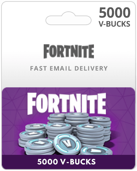 Carte Vbucks 5000 - Fortnite