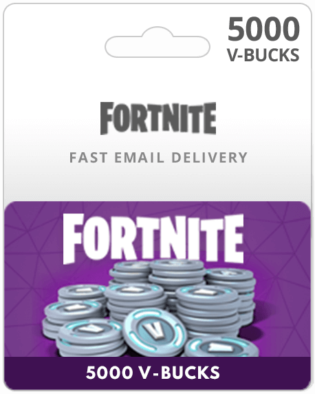 Fortnite (5000 V-Bucks - UK Only - Delivered by post : .co